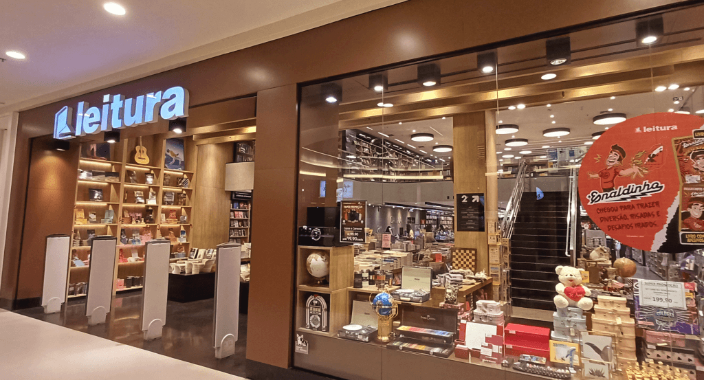 Fachada da Livraria Leitura