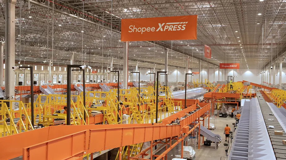 Fullfillment Shopee. Centro de Distribuicao Shopee